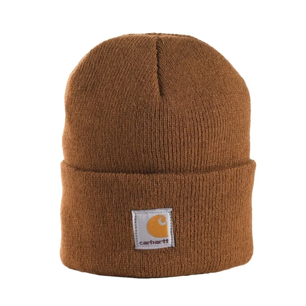 - BROWN KIDS CARHARTT Beanie HAT CAP *NEW